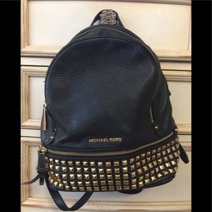 Black Michael Kors backpack